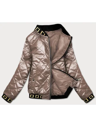 Kapucínová dámska bunda bomber (B9798-12)