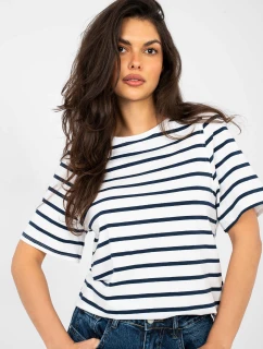 Tričko RV TS A1087.74 tmavomodré a biele