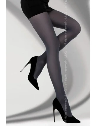 Pančucháče Marcela 40 DEN Navy Blue - LivCo Corsetti