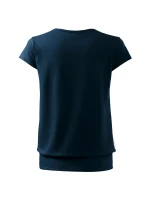 Mestské tričko dámske tmavomodré