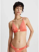 Dámsky vrchný plavkový diel bikín KW0KW01974 SM9 koralová - Calvin Klein Dámsky vrchný plavkový diel bikín KW0KW01974 SM9 koralová - Calvin Klein