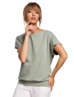 Dámska blúzka M498 Pistácie - Made Of Emotion