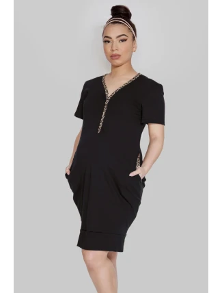 Tehotenská a dojčiace nočná košeľa MAMA DRESS