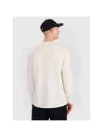 Pánske tričko s potlačou Regular Longsleeve 4F 4FWSS25TLONM392-11S pánske