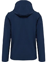 Kariban K 422 Unisex 3-vrstvová softshellová bunda s kapucňou 20.K422 tmavomodrá