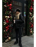 Śniegowce Na Platformie Wegańskie D.Franklin DFSH370004 Czarne