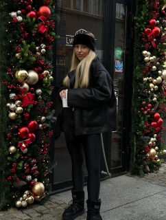 Śniegowce Na Platformie Wegańskie D.Franklin DFSH370004 Czarne