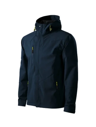 Nano pánska softshellová bunda tmavomodrá