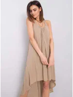Dámske šaty TW SK BI 80106.12 béžová L - FPrice Dámske šaty TW SK BI 80106.12 béžová L - FPrice