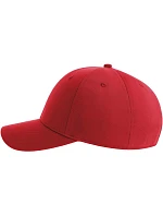 Atlantis Headwear Joshua 6-panelová bejzbalová čiapka 33.0109 červená Atlantis Headwear Joshua 6-panelová bejzbalová čiapka 33.0109 červená