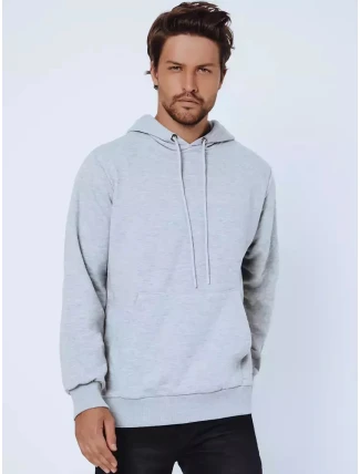Pánska sivá mikina FashionStreet BX5019