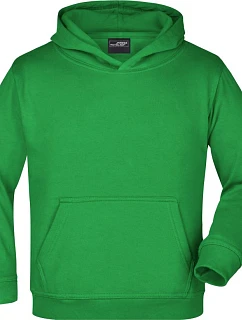 Daiber JN 47K Detská mikina s kapucňou 02.047K fern green