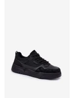 Sneakersy Męskie Big Star RR174606 Czarne