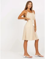 Dámske šaty DHJ SK 20067.96 béžová - FPrice