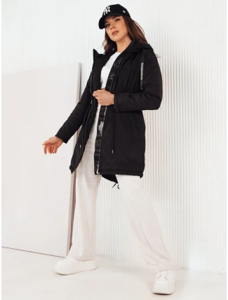 Dámska prechodná bunda VERCHA black FashionStreet TY4259 Dámska prechodná bunda VERCHA black FashionStreet TY4259