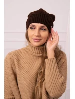 Dámska čiapka Ingrid K371 hnedá Dámska čiapka Ingrid K371 hnedá