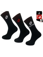 LOTTO froté ponožky čierne 3 páry 069739 LOTTO froté ponožky čierne 3 páry 069739