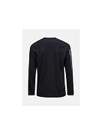 Pánske tričko PEAK PERFORMANCE M Trail Wool Blend LS, čierne Pánske tričko PEAK PERFORMANCE M Trail Wool Blend LS, čierne