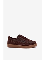 Dámske semišové kožené tenisky Vinceza 7933 chocolate Dámske semišové kožené tenisky Vinceza 7933 chocolate