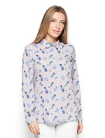 Košeľa s dlhým rukávom model 76983 Katrus Košeľa s dlhým rukávom model 76983 Katrus