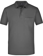 Daiber JN 922 Polo s piké vzorom a náprsným vreckom 02.0922 grafitová Daiber JN 922 Polo s piké vzorom a náprsným vreckom 02.0922 grafitová