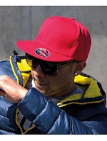 Result Headwear RC 083X 6-panelová čiapka s plochým šiltom 28.083X červená Result Headwear RC 083X 6-panelová čiapka s plochým šiltom 28.083X červená