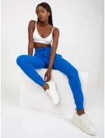 Dámske tepláky B 005 tmavo modré