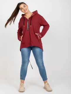 Mikina RV BL 8266.34P gaštanová