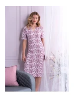 Dámska nočná košeľa 15231-304-2 ružová-potlač - Pastunette Dámska nočná košeľa 15231-304-2 ružová-potlač - Pastunette