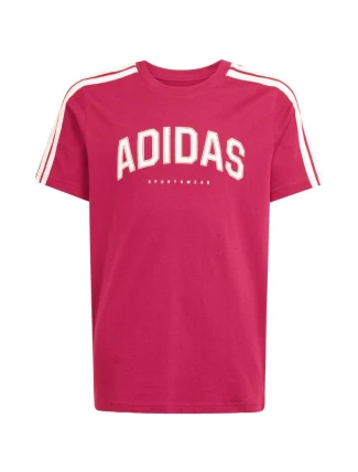 Detské tričko adidas Codes Collegiate Graphic Tee pink KA9764 Detské tričko adidas Codes Collegiate Graphic Tee pink KA9764