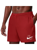 Plavky Nike Logo Lap 5" Volley, červené, NESSG574 614