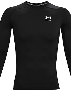 Pánske tričko Under Armour HG Armour Comp LS, čierne, 1361524 001 L