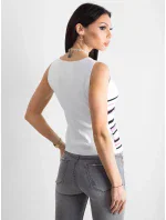 Dámsky top AT TP 5038.28P biely a ružový