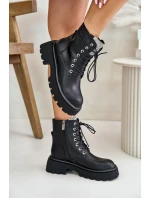 Šnurovací vyšší model 201908 Krok v štýle