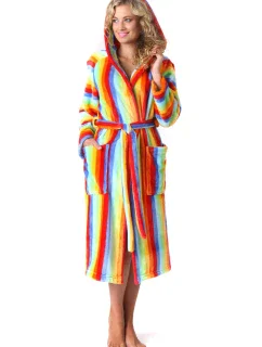 Dámsky župan 3156 Capri s kapucňou - Vestis