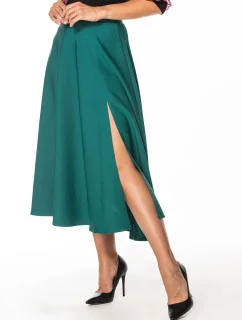 Dámska sukňa T361/6 smaragdová - Tessita