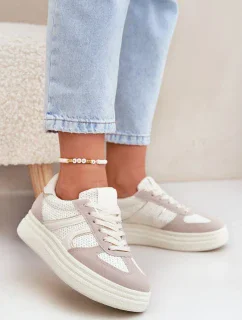 Športová obuv na platforme model 209811 Step in style