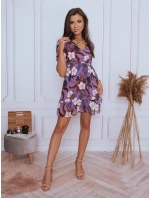 SONNIA fialové šaty FashionStreet EY1812 SONNIA fialové šaty FashionStreet EY1812