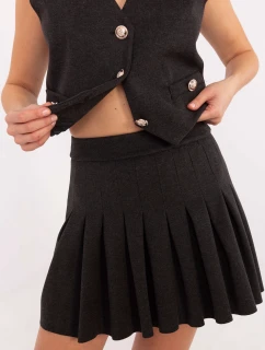 Sukňa DHJ SD A8791.32 tmavosivá