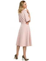 M396 Šaty - púdrové