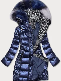 Dámska lesklá zimná bunda W823 - Speeda