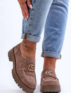 Poltopánky na podpätku model 186416 Step in style