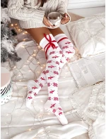 Milena ponožky 1139-000 Vianočné ponožky so stuhou 37-41 Milena ponožky 1139-000 Vianočné ponožky so stuhou 37-41