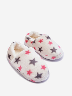 Detské zateplené ponožky Stars White Meyra