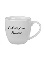Personalizovaný keramický hrnček 400 ml – budúca pani