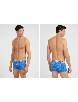 Pánske boxerky U3GG25K6YW0 P7FK biela-oranžová-modrá - Guess Pánske boxerky U3GG25K6YW0 P7FK biela-oranžová-modrá - Guess