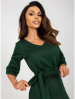 Dámske šaty LK SK 507883.88 tmavozelená - Lakerta