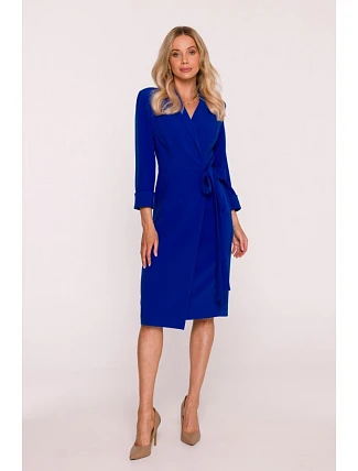 Dámske šaty S415 Royal Blue - Stylove Dámske šaty S415 Royal Blue - Stylove