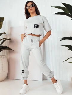 Dámske tepláky HOLTY light grey FashionStreet AY1026