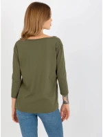 Blúzka EM BZ ES 21 609.10X khaki